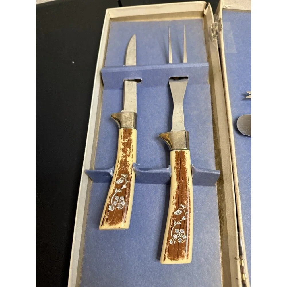 Vintage Regent Sheffield 19 + 6 Pcs Golden Prestige Cutlery Set